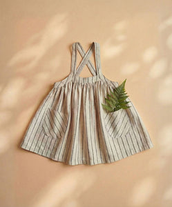 Poppy Pinafore PDF Sewing Pattern for Girls | Relaxed Fit