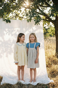 Poppy Pinafore PDF Sewing Pattern for Girls | Relaxed Fit